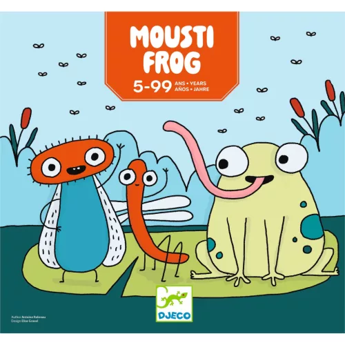 Djeco DJ08593 Társasjáték - Szúnyogvadász - Moustifrog
