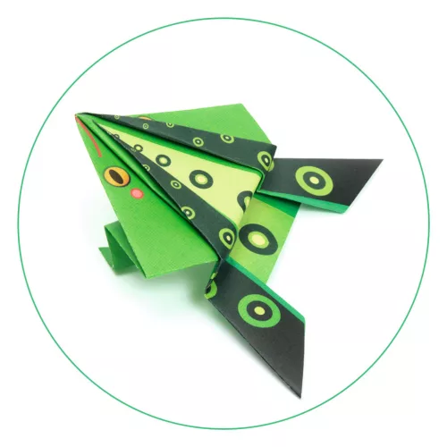 Djeco Origami - Ugró állatok - Jumping animals (DJ08702)