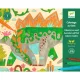 Djeco Művészeti műhely - Színező, Dinóvilág - Dino world (DJ08739)