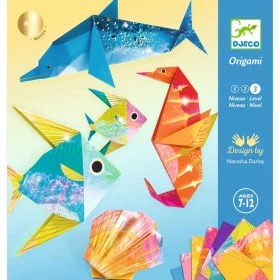   Djeco Origami - Tengeri élőlények - Sea creatures (DJ08755)