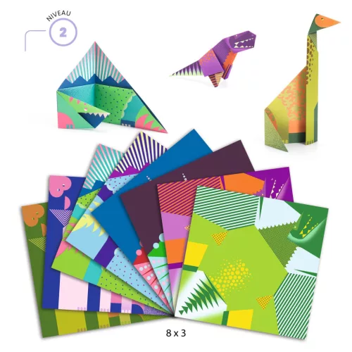 Origami - Dinoszauruszok - Dinosaurs