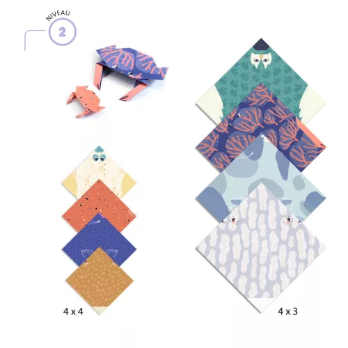 Origami - Állati család - Family
