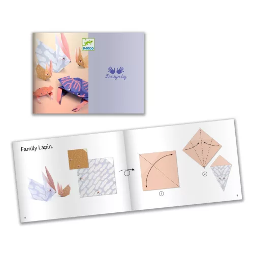 Origami - Állati család - Family
