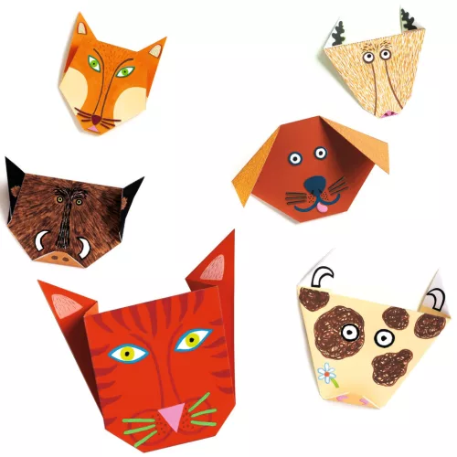 Djeco Origami - Állatok - Origami animals (DJ08761)