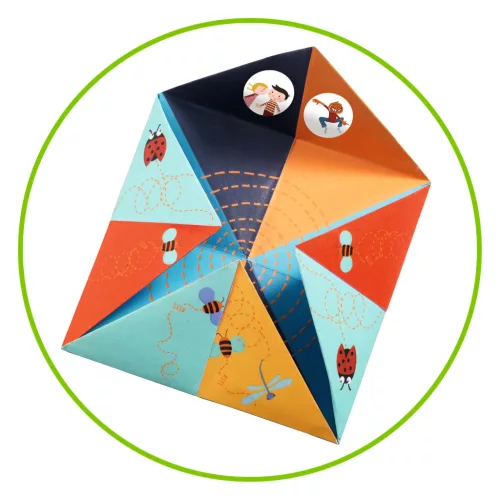 Djeco Origami - Sótartó - Origami bird game (DJ08764)