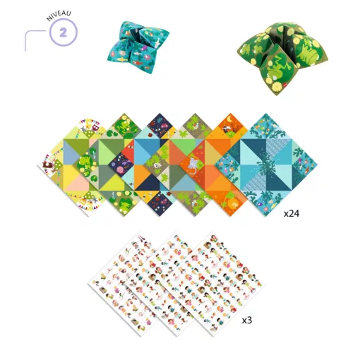 Djeco Origami - Sótartó - Origami bird game (DJ08764)