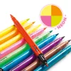 Ecsetfilc készlet - 10 ragyogó szín - Pop colors