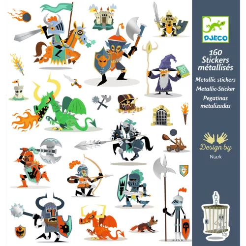 Matricák - Bátor lovagok - Knights