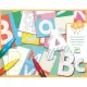 Djeco DJ08998 Kreatív készlet - Kiszínezett vicces ABC nagybetűim - A world to create, letters