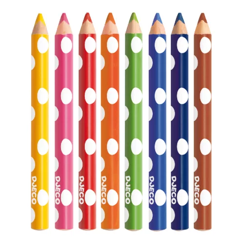 Színesceruza készlet piciknek - 8 szín - 8 colouring pencils for little ones