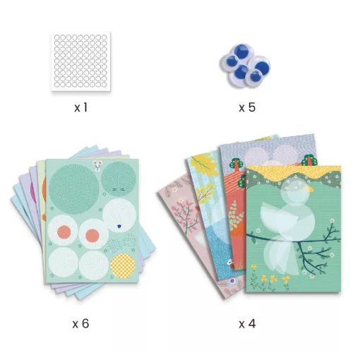 Kollázs műhely - Körbe-körbe - Round and round