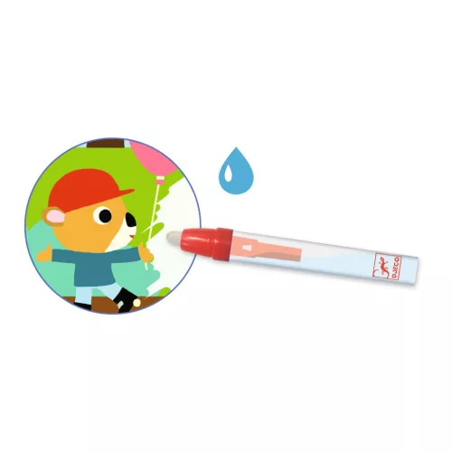 Vízzel színező készlet - Játszótéren - In the park