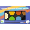 Djeco Arcfesték - 6 természet szín - Palette 6 colours - Nature (DJ09230)