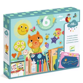   Kreatív Műhely - 6 technika 1 dobozban - Cica cimborái - The cat and his pals