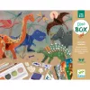 Kreatív műhely - 6 technika 1 dobozban - Dinoszauruszok világa - Dino Box