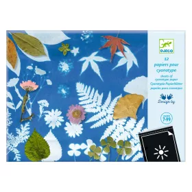   Djeco Művészeti műhely - Papírok a Cianotípia technikához - Cyanotype Paper (DJ09338)
