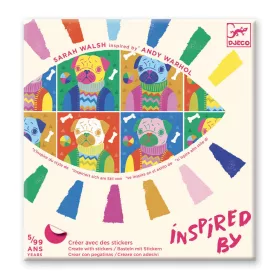   Djeco Művészeti műhely - Toppon - Inspired by Andy Warhol - Totally Pop (DJ09371)