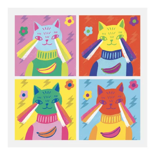 Djeco Művészeti műhely - Toppon - Inspired by Andy Warhol - Totally Pop (DJ09371)