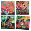 Djeco Inspirációk: Polinézia kreatív készlet – Festő szett Paul Gauguin stílusában (DJ09372)