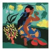 Djeco Inspirációk: Polinézia kreatív készlet – Festő szett Paul Gauguin stílusában (DJ09372)