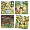 Djeco Művészeti műhely Egy pillanat az időben Kreatív satírozós matrica készlet Henri Rousseau stílusában (DJ09375)