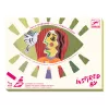 Djeco Művészeti műhely - Kubus fejek - Inspired by Pablo Picasso - Square Heads (DJ09386)
