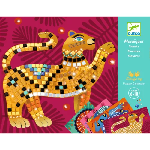 Mozaikkép készítés - A dzsungel mélyén - Deep in the jungle