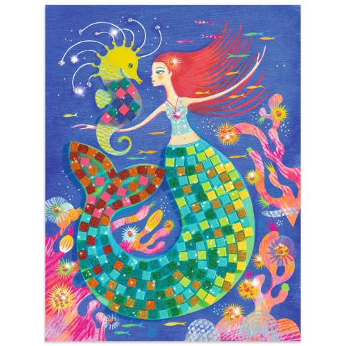 Mozaikkép készítés - A sellő éneke - The murmaids' song