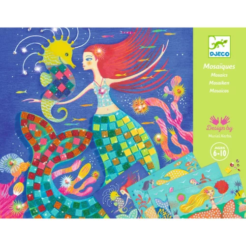 Mozaikkép készítés - A sellő éneke - The murmaids' song