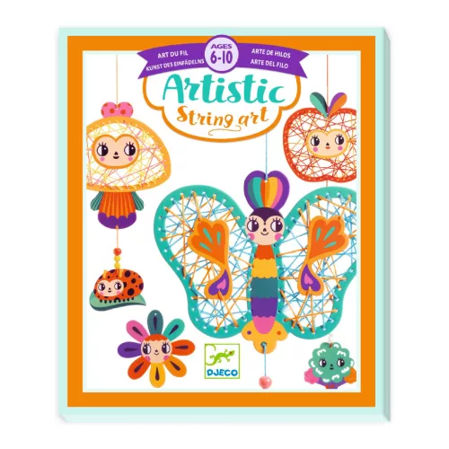 Djeco Artistic String art - Varrás és díszítés - Kertemben - Garden (DJ09436)