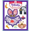 Djeco Artistic String art - Varrás és díszítés - Éjszakában - Night-time (DJ09437)