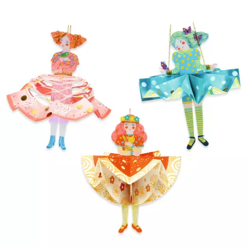 Papír hajtogatás - Papír ruhák - Paper dresses