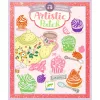 Djeco Artistic Patch - Csillámminta készítés - Édességek - Collages - Sweets (DJ09470)