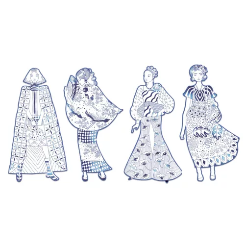 Színezés - Laura Divat - Laura and friends