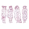 Színezés - Rosemary Divat - Rosemary and friends
