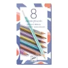 Színes ceruza készlet - 8 szín, metál - 8 metallic pencils