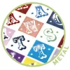 Mini matrica - Vadnyugati betűk - Saloon letters