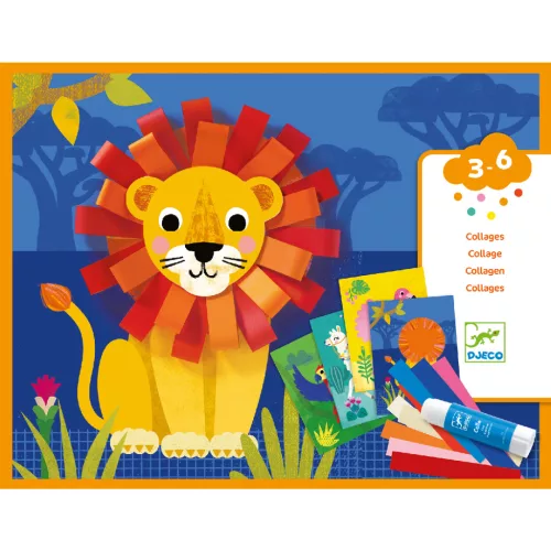 Kollázs műhely - Ragasztgatós képkészítés - With small loops