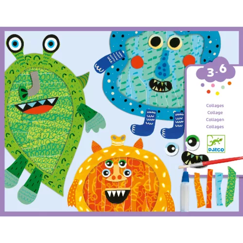 Kollázs műhely - Tépkedős ragasztós - Tear and stick