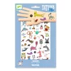 Djeco Tetováló matricák - Cukik és viccesek - Little critters (DJ09911)