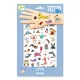 Djeco Tetováló matricák - Cukik és viccesek - Little critters (DJ09911)