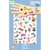 Djeco Tetováló matricák - Cukik és viccesek - Little critters (DJ09911)