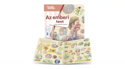 Tolki Interaktív foglalkoztató könyv - Emberi test