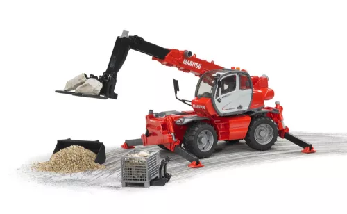 Bruder Manitou MRT 2150 rakodó tartozékokkal (02129)
