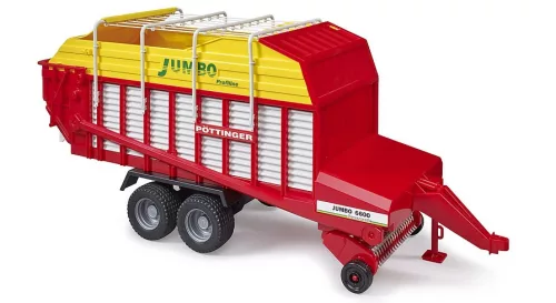 Bruder Pöttinger Jumbo 6600 takarmányszállító pótkocsi (02214)