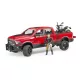 Bruder RAM 2500 Pick up Ducati motorral és motorossal (02502)