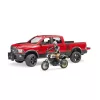 Bruder RAM 2500 Pick up Ducati motorral és motorossal (02502)