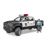 Bruder RAM 2500 Rendőrségi pick-up rendőrrel