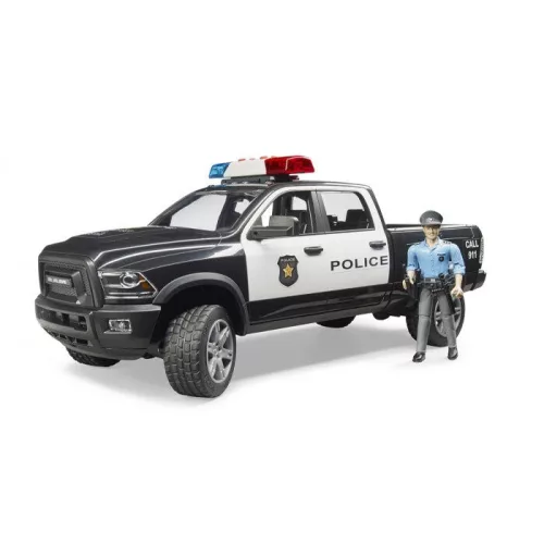 Bruder RAM 2500 Rendőrségi pick-up rendőrrel