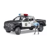 Bruder RAM 2500 Rendőrségi pick-up rendőrrel